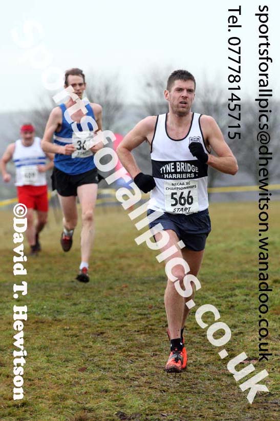 Senior mens North Eastern Cross Country, Aykley Heads, Durham. Photo: David T. Hewitson/Sports for All Pics